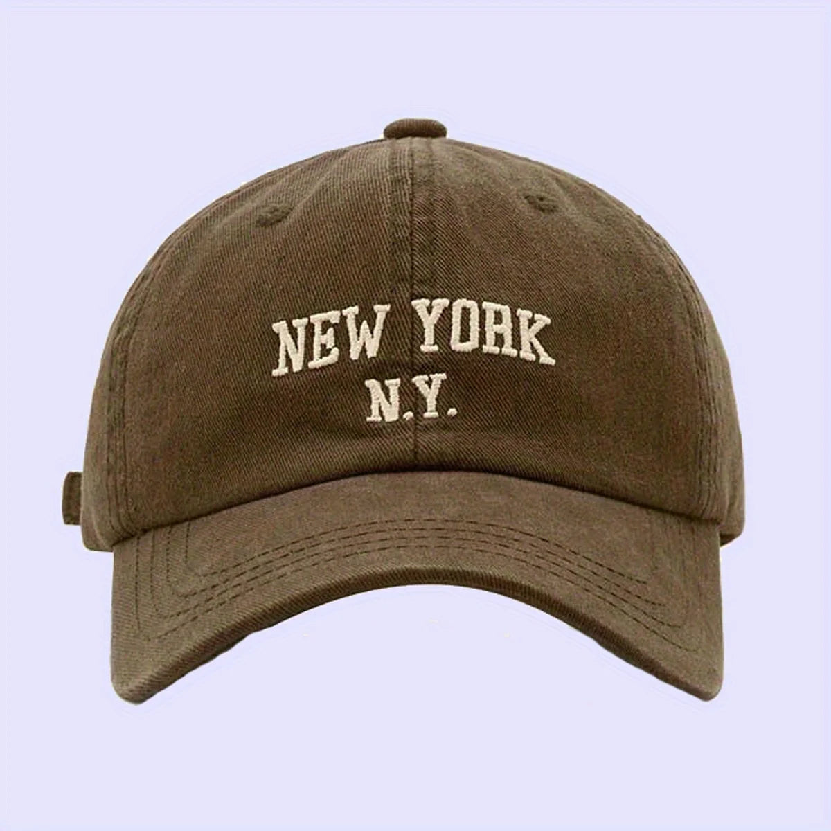 New York Letter Baseball Cap – Retro Cotton Snapback Hat Unisex