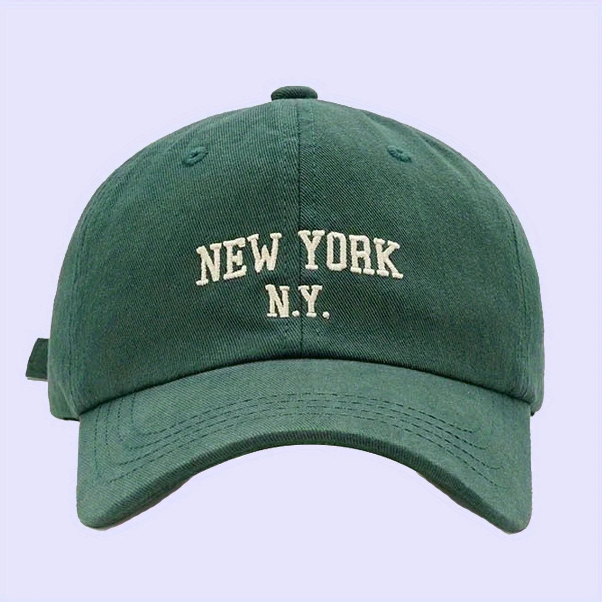 New York Letter Baseball Cap – Retro Cotton Snapback Hat Unisex