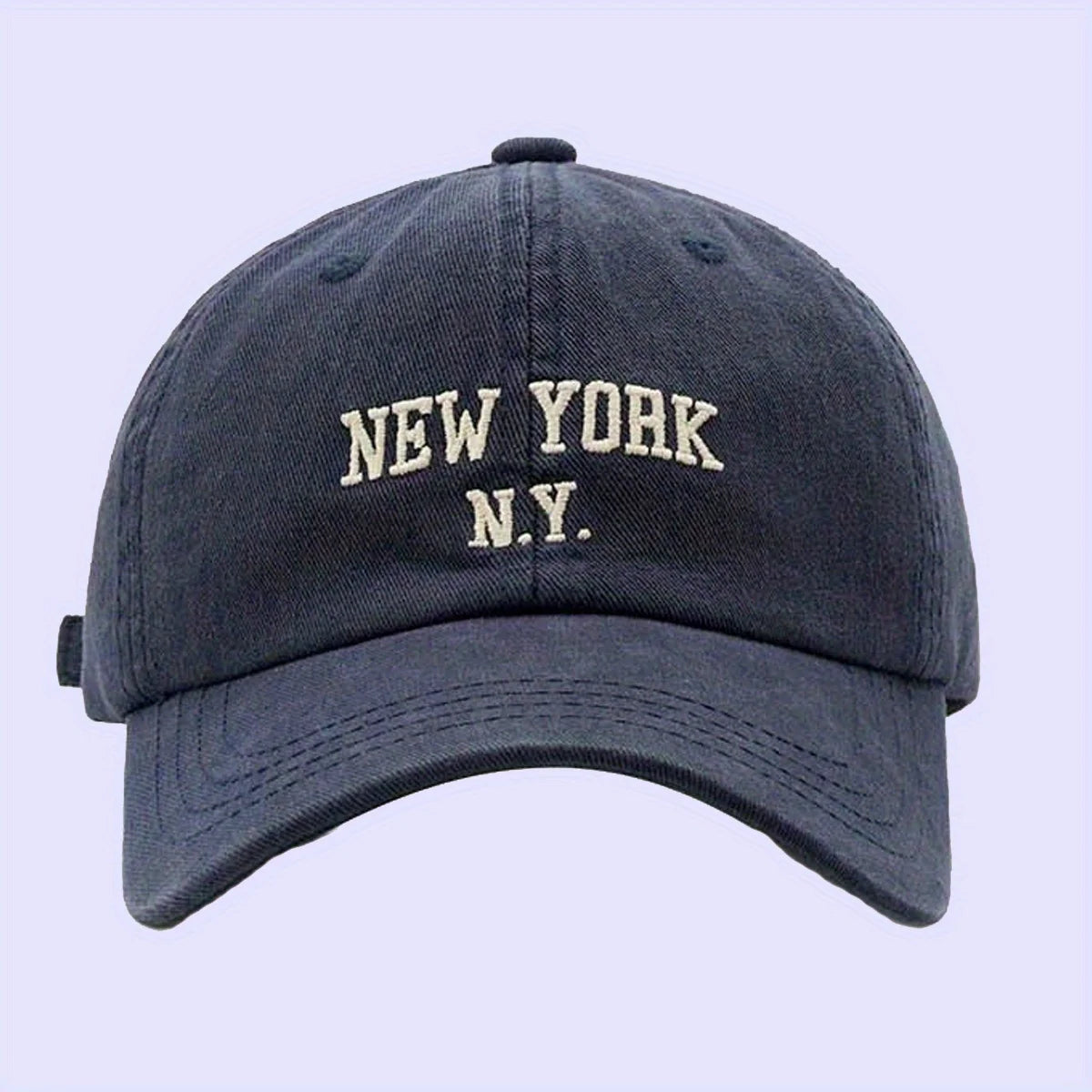 New York Letter Baseball Cap – Retro Cotton Snapback Hat Unisex