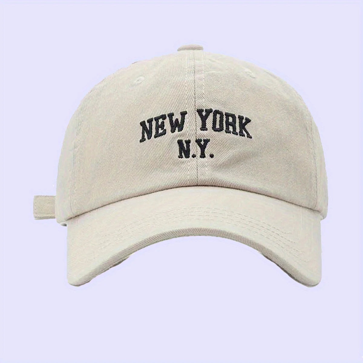 New York Letter Baseball Cap – Retro Cotton Snapback Hat Unisex