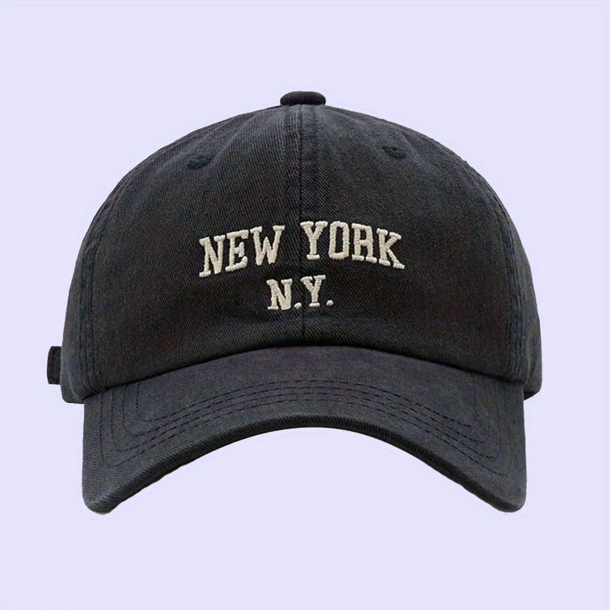 New York Letter Baseball Cap – Retro Cotton Snapback Hat Unisex