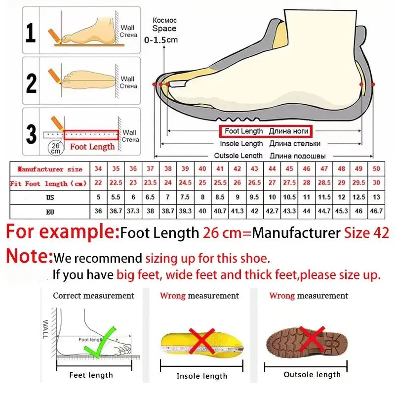 Luxury Men’s Leather Sneakers – High-Quality White Platform Shoes